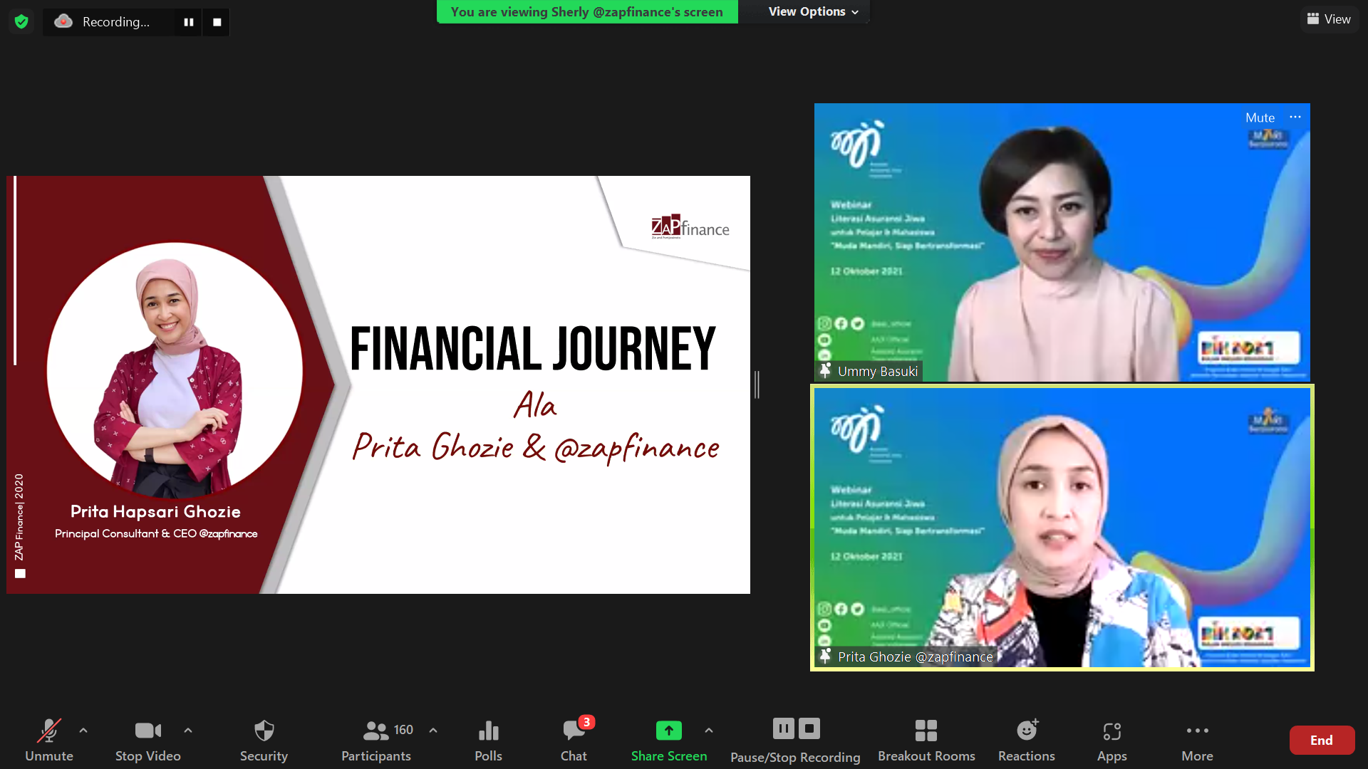 CEO Mengajar di FMIPA Universitas Sam Ratulangi